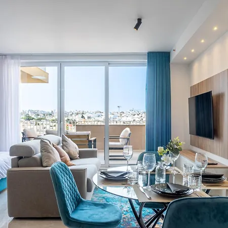 公寓 Centre Penthouse In St Julians - 4 Guests *